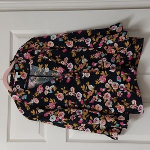 Floral Abound Blazer SZ M